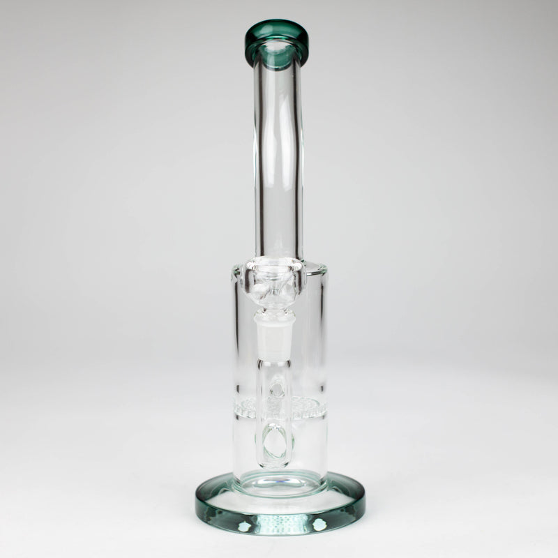 O 11" honeycomb glass water pipe