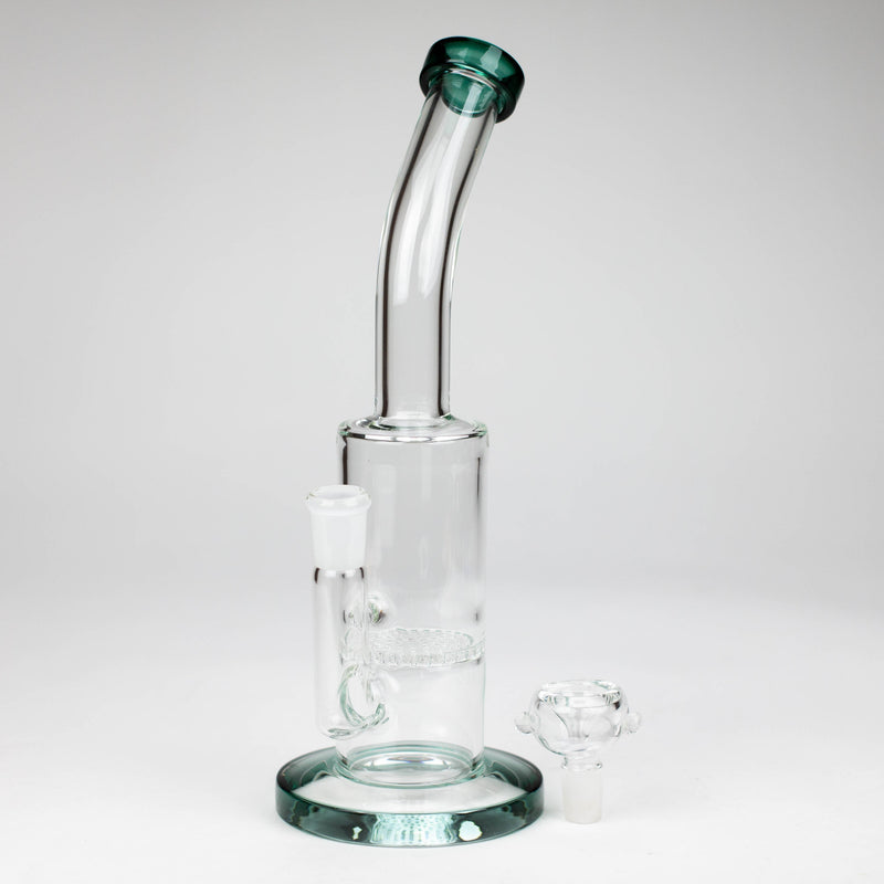 O 11" honeycomb glass water pipe