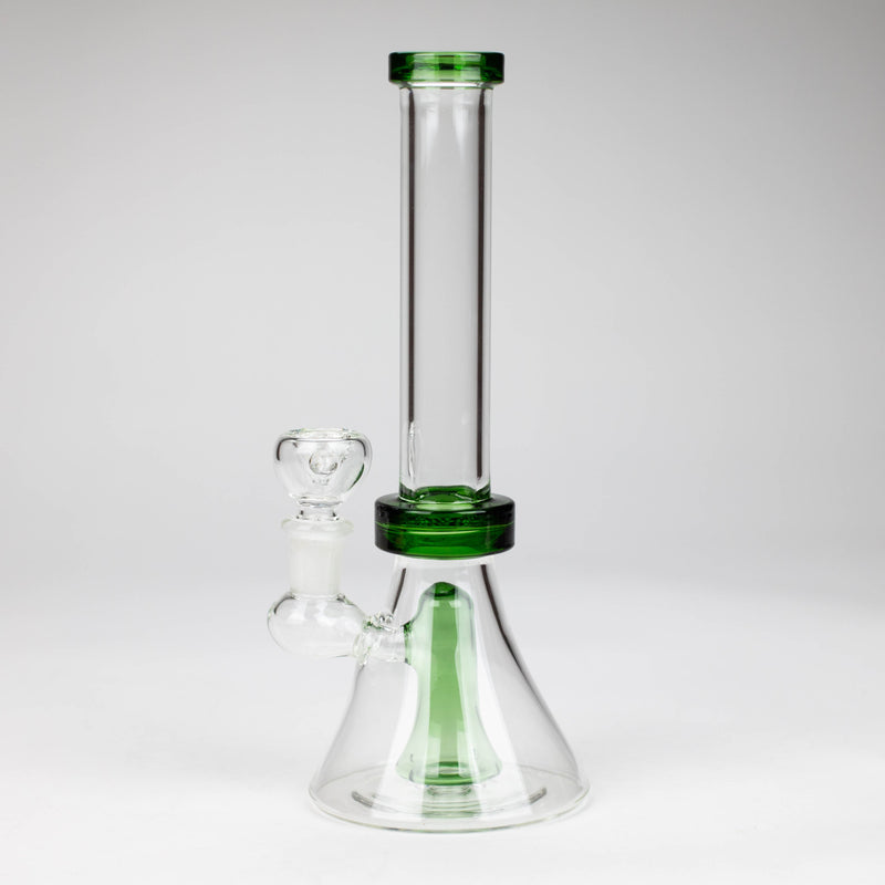 O 9" Beaker bong with difuser