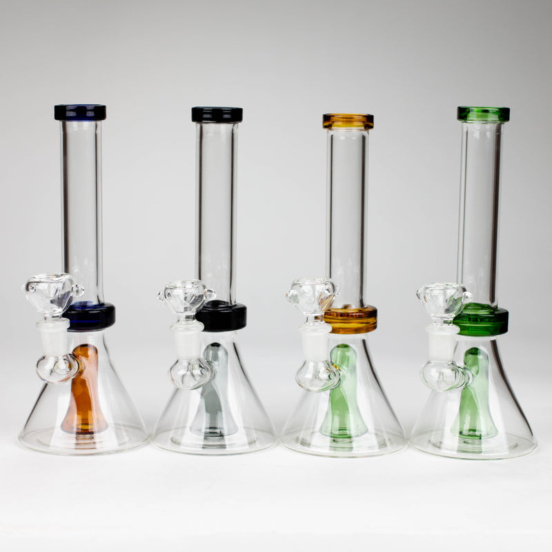 O 9" Beaker bong with difuser