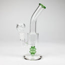 7.5" bent neck glass bong Glass Bong Bongzie Smokes