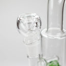 7.5" bent neck glass bong Glass Bong Bongzie Smokes