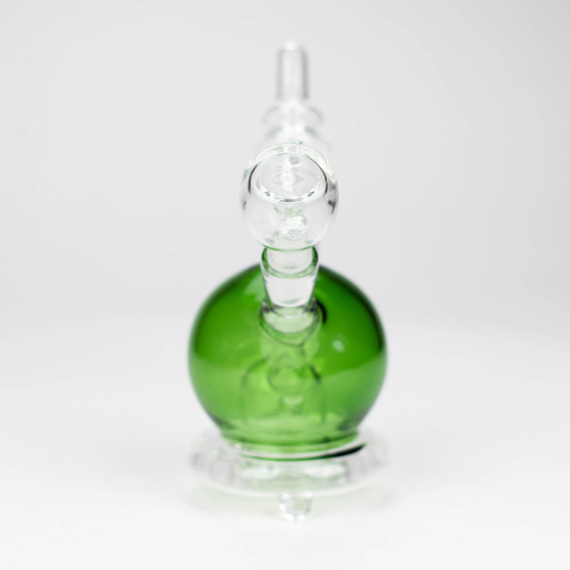 O 6" Apple glass water bong