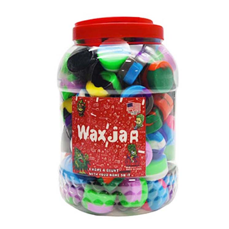 O 3 ML Silicone Wax Container Jar of 100