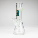 10" clear beaker glass water bong Glass Bong Bongzie Smokes