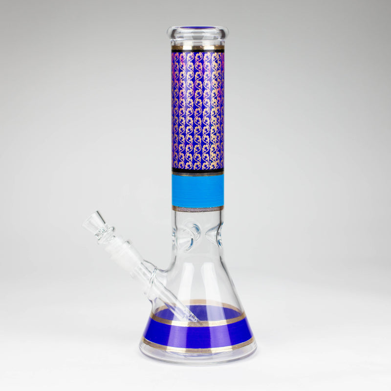 O 12" Royal conical glass water bong