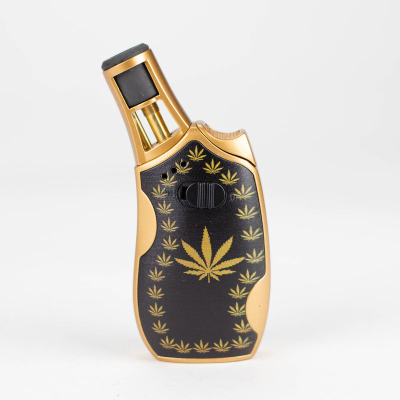 O Scorch Torch | Mandala Leaf Designs single flames torch lighter [61644-3]