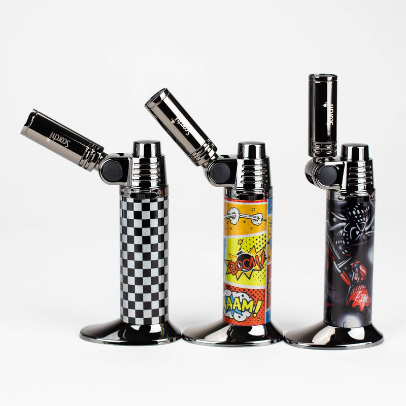 O Scorch Torch | 6.5″ Adjustable Angle Torch -Assorted Graffiti [61673-1]