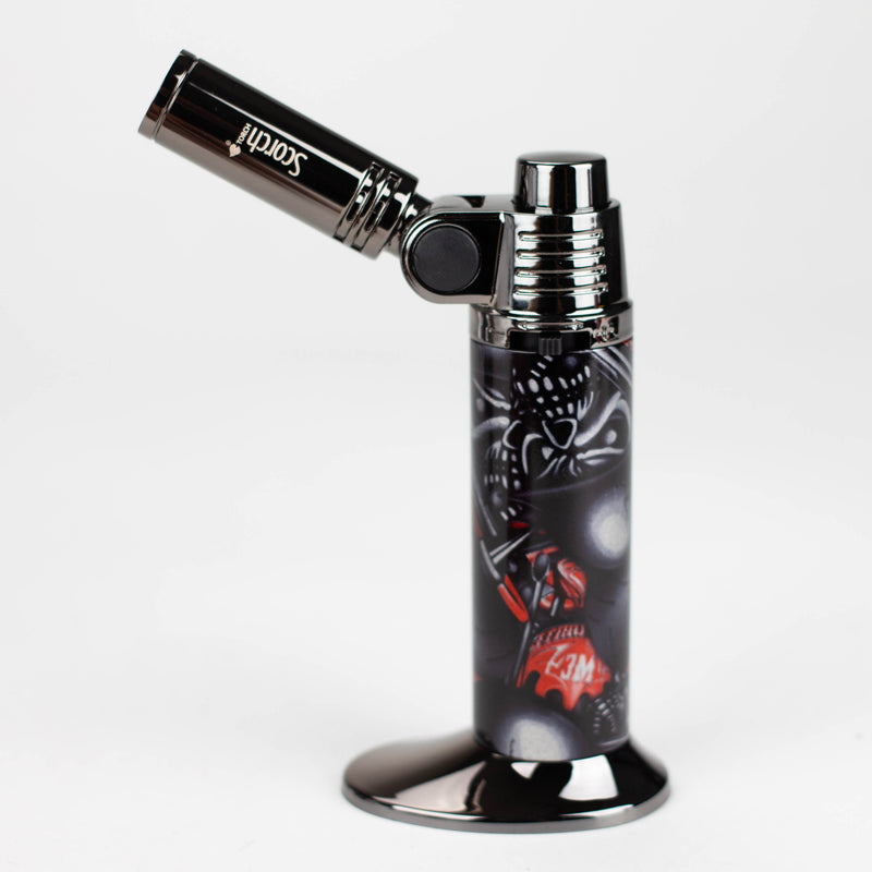 O Scorch Torch | 6.5″ Adjustable Angle Torch -Assorted Graffiti [61673-1]