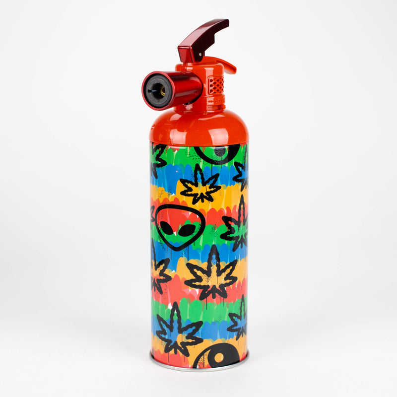 O Click It | 2-in-1 Large Fire Extinguisher Torch Lighter & Stash Can