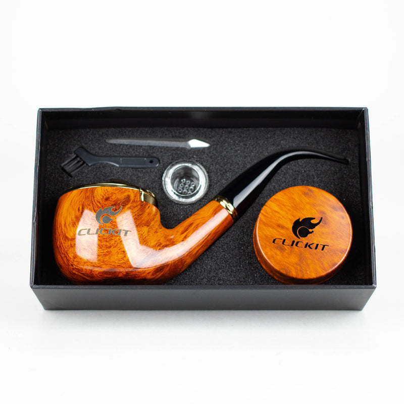 O Click It | Gift Set Pipe Lighter & Container