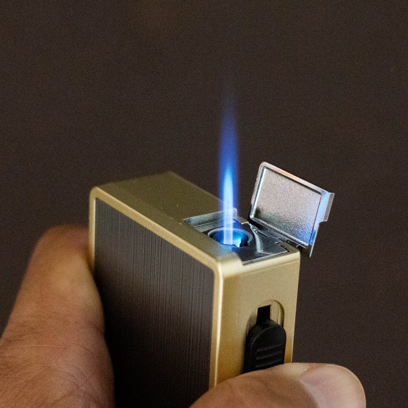 O Click It | Single flame Torch with storage[GH-5834]