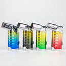 Click It | Shiny Triple Torch Lighter with cigar punch [GH-10817] Torch Canadian Distributor