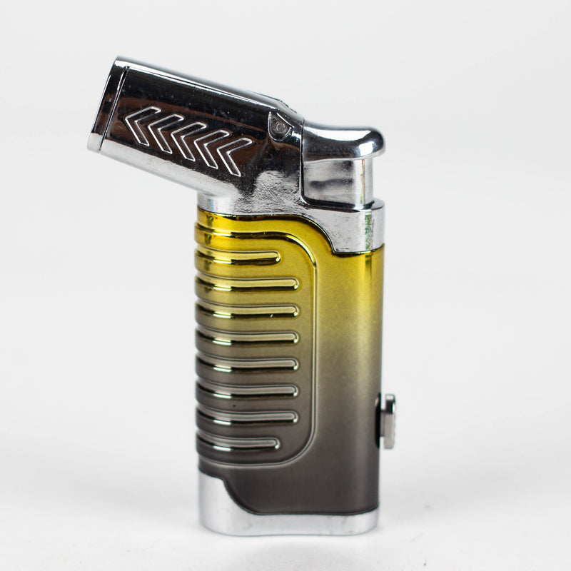 O Click It | Shiny Triple Torch Lighter with cigar punch [GH-10817]