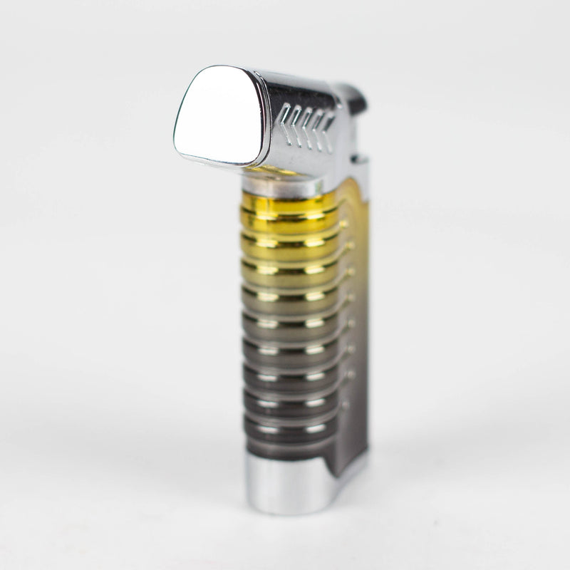 O Click It | Shiny Triple Torch Lighter with cigar punch [GH-10817]