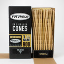 FUTUROLA | 84/26 STANDARD PAPER CONES-1 1/4 900 Pre-rolled Cone (Bulk / Tower) JC Novelty & Design