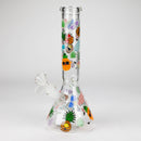 Z10" Glass Bong With Cartoon Design Glass Bong 777 Smoke Pineapple