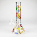 Z10" Glass Bong With Cartoon Design Glass Bong 777 Smoke Mushroom