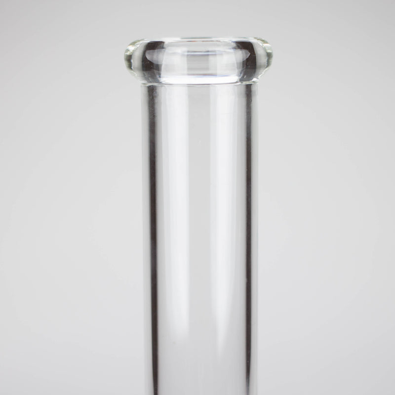 O 10" 4mm Clear Beaker Water Bong