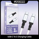 Fortune Type C-Type C Fast Charging Cable Charging Cable · Accessory Fortune 1M