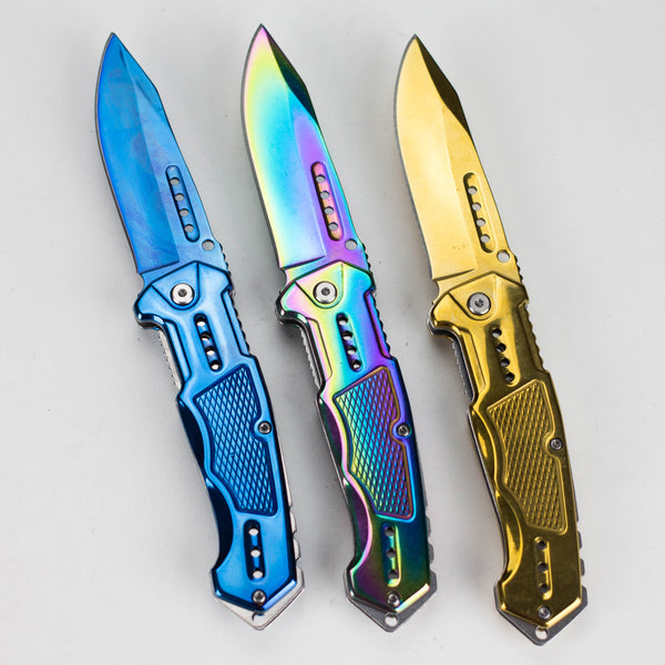 O LuxeBlade Foldable Pocket Knife