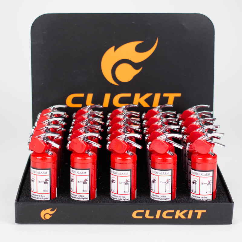 O Click It | Fire Extinguisher design Flame Lighter [GH-6337]