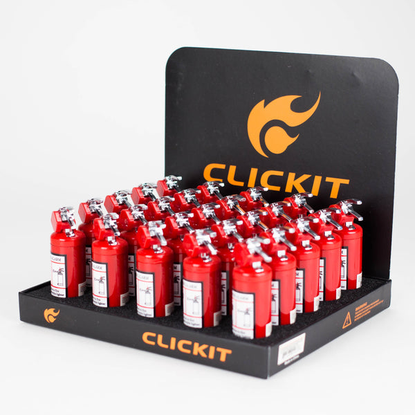 O Click It | Fire Extinguisher design Flame Lighter [GH-6337]