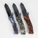 Tactical Flame Foldable Pocket Knife Folding Knife JJ Distribution