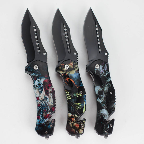 O ShadowSkull Foldable Pocket Knife