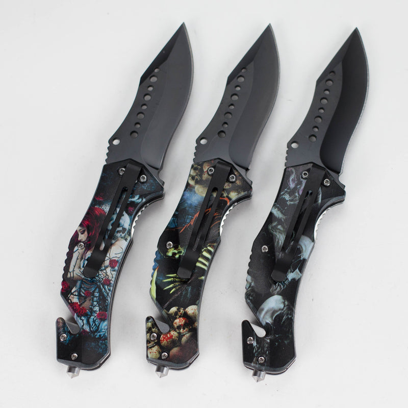 O ShadowSkull Foldable Pocket Knife