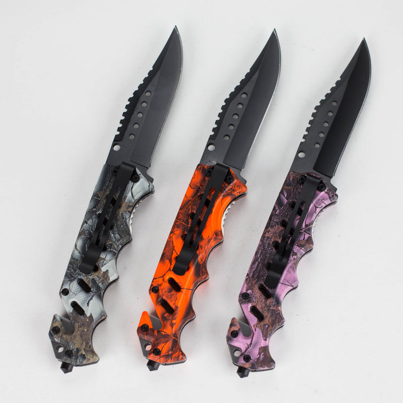 O CamoEdge Foldable Pocket Knife