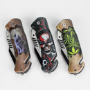 Nature's Wrath Foldable Pocket Knife Folding Knife JJ Distribution