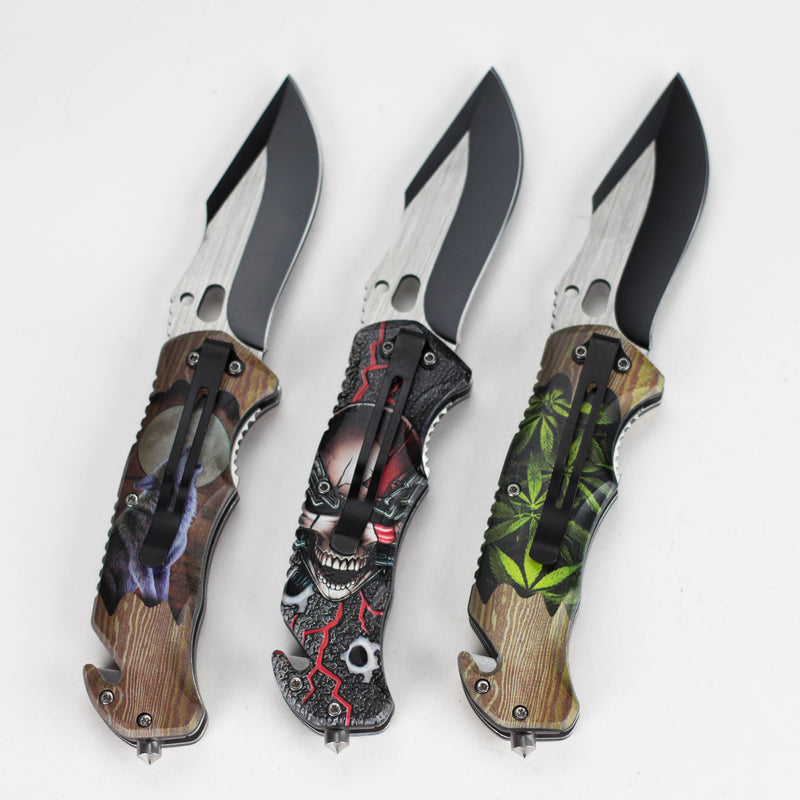 O Nature's Wrath Foldable Pocket Knife