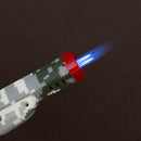 Click It | 8" Pistol Large Dual Torch Lighter [GH-4848] Torch Canadian Distributor