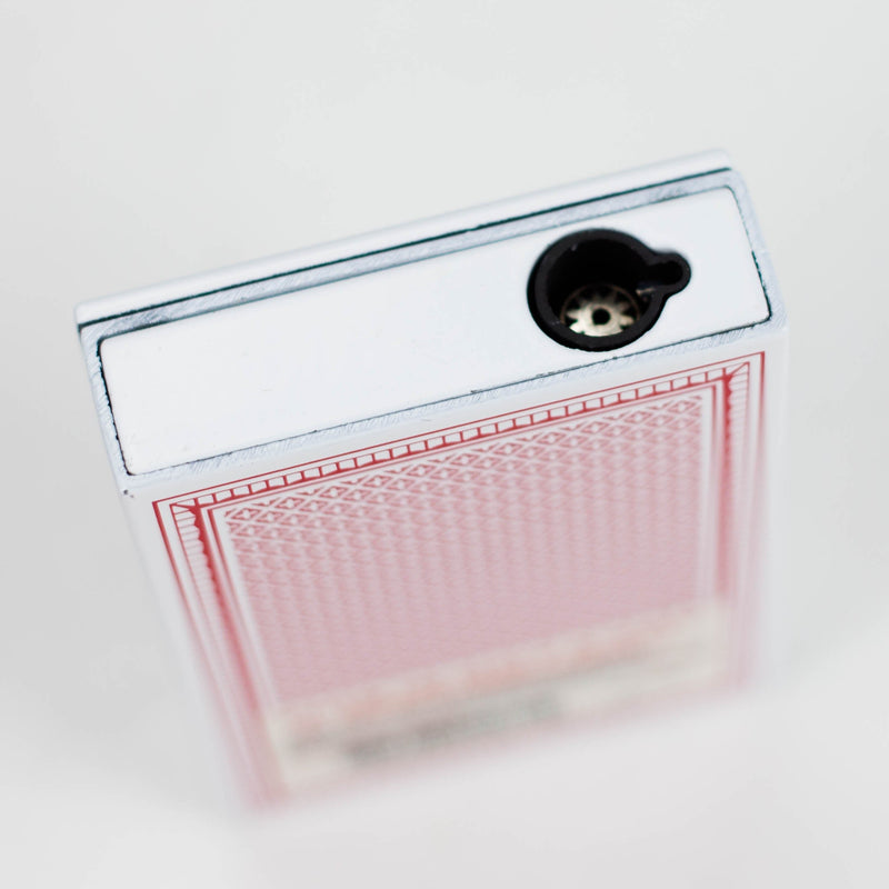 O Click It | Single Flame Sliding Porker Card Shape Lighter [GH-9289]