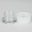 5g Shoulderless concentrate glass jar with lid Case of 56 Vial JC Novelty & Design
