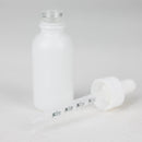 30ml Matt White Bottles with Dropper - Box of 12 Vial JC Novelty & Design