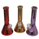 Karma | Glass Bong 9" Beaker Metallic Glass Bong Maq Distributors