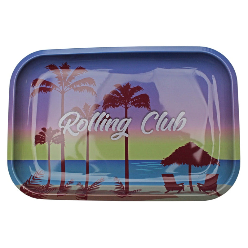 O Rolling Club | Metal Rolling Tray - Medium