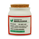 Mini prescription stash jar in 12 pc display Jar Roast and Toast Gifts