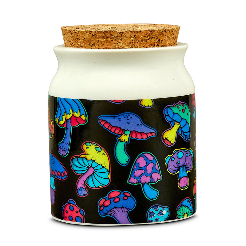 Mini Stash jar with Mushroom design in 12 pc display_1