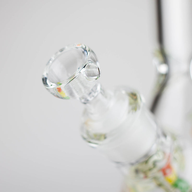 O 14″ Design Exclusive License Glass 7mm Bong Beaker Bong-Box of 6 [C1559-COMBO B]