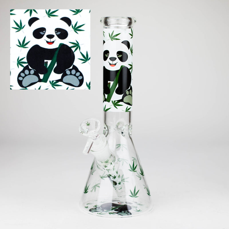 O 10″ Design Exclusive License Glass Bong Beaker Bong-Box of 20 [DCK014-COMBO D]