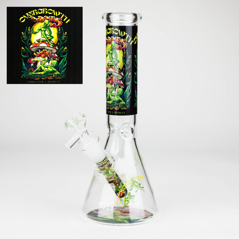 O 10″ Design Exclusive License Glass Bong Beaker Bong-Box of 20 [DCK014-COMBO D]