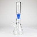 14" Beaker Base Glass Bong [C1034-CC268] Glass Bong Canadian Distributor Jade Blue