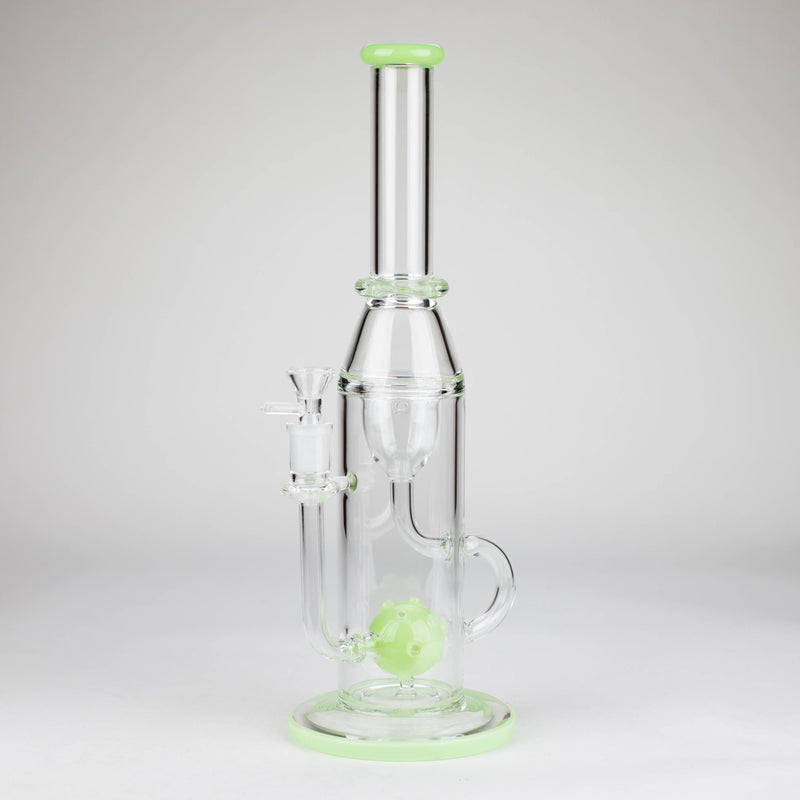 O 14″ Beaker Base Glass Bong [C1540]