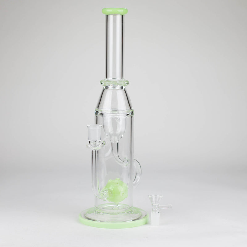 O 14″ Beaker Base Glass Bong [C1540]