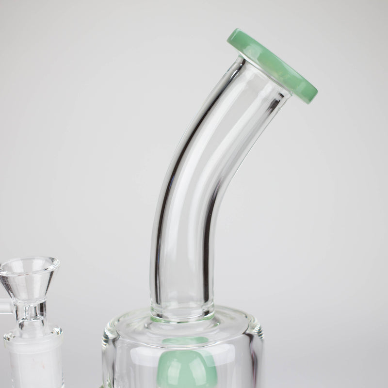 O 12″ Bent neck Glass Bong [C1539]