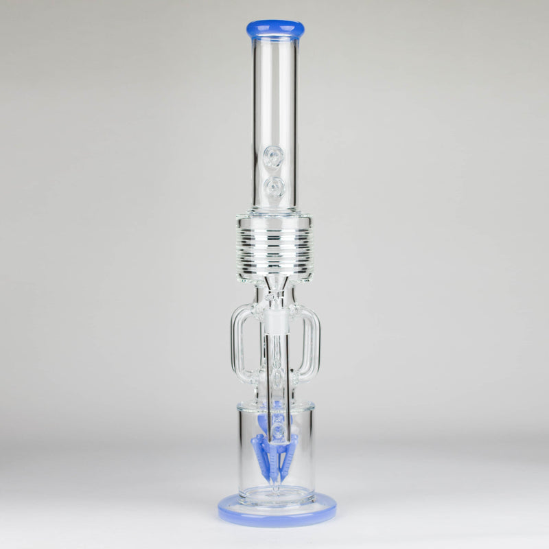 O 20" Glass recycle water bong [C1579]