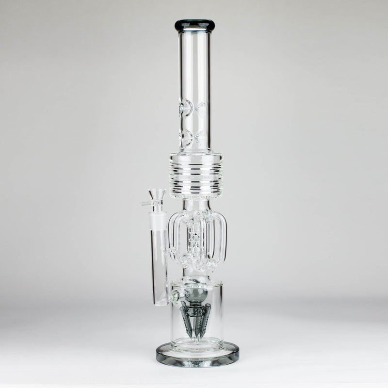 O 20" Glass recycle water bong [C1579]